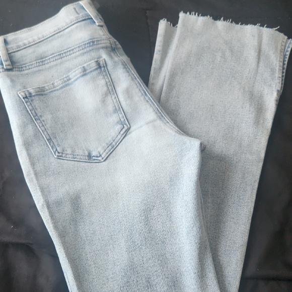 Express Denim - Express Faded Blue Boot Cut Jeans